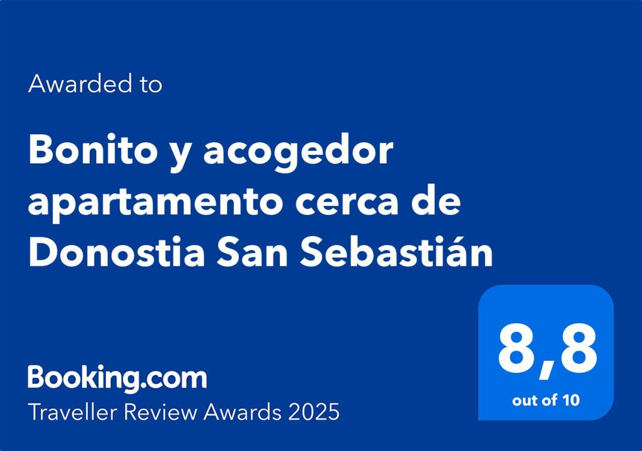 Bonito Y Acogedor Apartamento Cerca De Donostia San Sebastian Lezo Zewnętrze zdjęcie